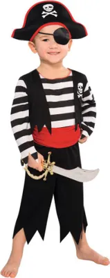 Immagine prodotto di Costume da pirata Johnny per bambini Amscan