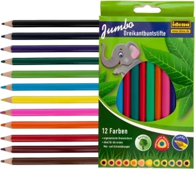 Produktbild von Idena Dreikantbuntstifte 21404156015