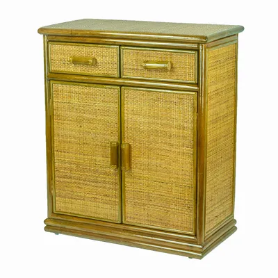 Zdjęcie produktu dla RattaNeo Coral e186 komoda oliwka Rattan Naturalny