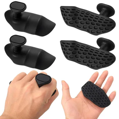 Obrázek produktu pro Fitnessové rukavice, sada 2 kusů, pro muže i ženy, protiskluzové, s polstrováním pro lepší úchop, vhodné pro silový trénink