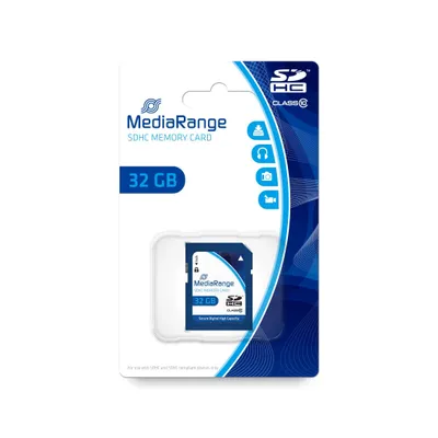 Image de MEDIARANGE Carte mémoire flash - 32 Go - Class 10