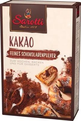 Produktbild von Sarotti Kakao feines Kakaopulver zum Backen Kochen und Desserts 125g