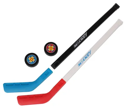Image de Ensemble de hockey pour enfants, comprenant des crosses et des palets, 1 ensemble