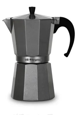 Productafbeelding van Orbegozo KFS 920, Moka-kan, zilverkleurig, voor 9 kopjes