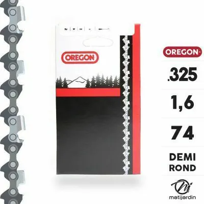 Produktbild von Oregon Sägeketten Halbmeißel 325", 1.6 mm, 74 Tgl.