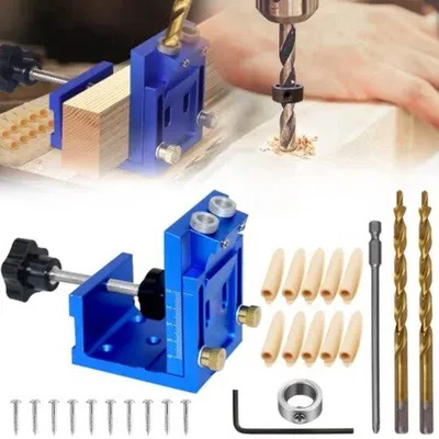 Produktbild von Handgeführter Bohrsatzhalter - Blauw