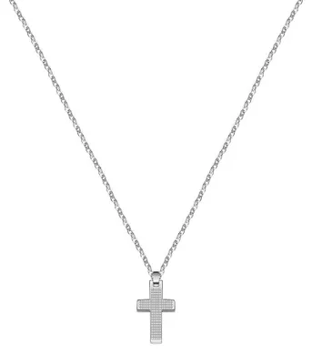 Produktbild von Herren Stahlkette mit einem Kreuz Motown SALS45