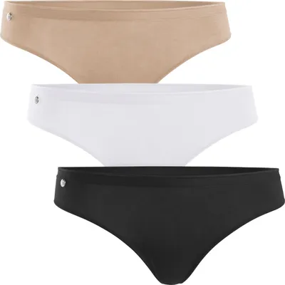 Produktbild von Celodoro Damen Basic String Tanga (3er Pack) Mini-Slip - Classic Mix S