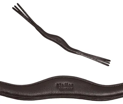 Produktbild von Kieffer Kopfstück Ultrasoft® Tara in zwei Farben, Farbe:schwarz, Größe:Vollblut