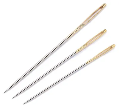 Produktbild von Prym 125542, Handnähen, Metallnadel, 3, 4, 5, 6, 7, 8, 9, Edelstahl, Edelstahl, 16 Stück(e)