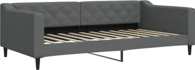 Produktbild von vidaXL Tagesbett Dunkelgrau 100x200 cm Stoff