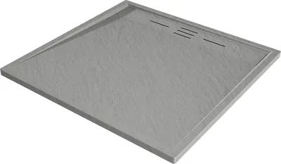 Obrázok produktu pre Mexen Amon štvorcová sprchová vanička SMC 80 x 80 cm, sivá - 4F618080