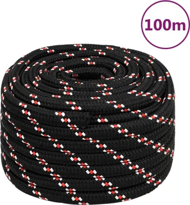 Obrázek produktu pro Lodní lano černé 20 mm 100 m polypropylen
