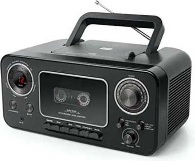 Obrázek produktu pro Černé tranzistorové rádio na baterie