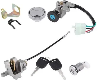 Productafbeelding van Contactset en brandstofdopset voor 50cc motorscooters met GY6-motor - Onderdelen voor scooters