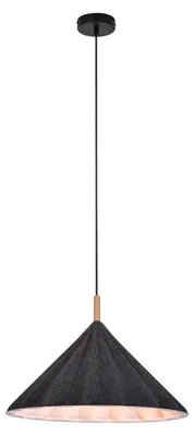 Obrázek produktu pro RABALUX 72164 Linavo závesné svietidlo D520mm 1xE27 ?ierna, šedá