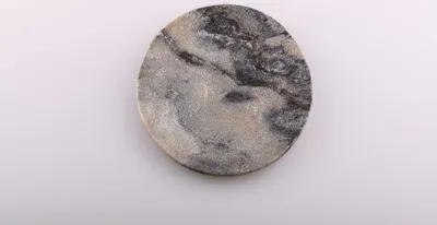 Produktbild von Teller, Kerzenteller Naturstein D 14 cm, mit Filzgleiter