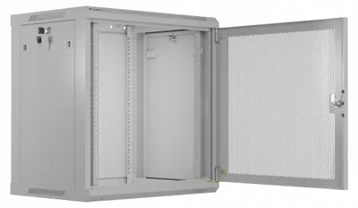Zdjęcie produktu dla Lanberg WF01-6412-23S, Szafa wisząca, 12U, 60 kg, Zamek, Relingi, 21 kg