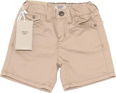 Immagine prodotto di 6180O bermuda beige bimbo ARMANI BABY trousers shorts kids