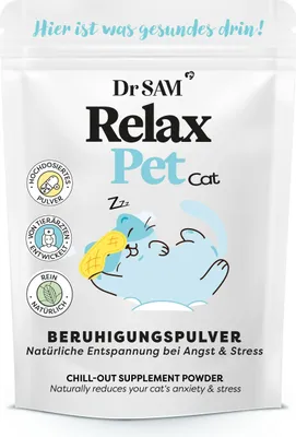 Zdjęcie produktu dla Dr SAM RelaxPet Cat - Uspokajająca karma uzupełniająca 90g