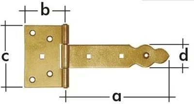 Produktbild von Toraufhänger ZBO 250 DMX 250x90x35 mm - Packung 1 Stück