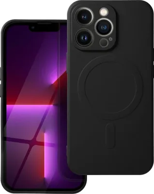 Produktbild von Case passend für iPhone 16e Silicone Mag Cover kompatibel mit MagSafe black
