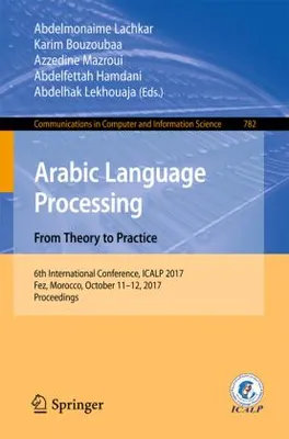 Produktbild von Arabic Language Processing: From Theory to Practice