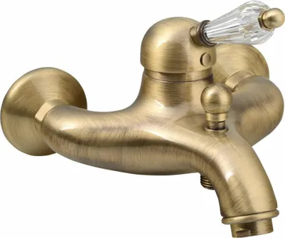 Immagine prodotto di Sapho Kirké - Miscelatore da bagno, leva in cristallo, bronzo KI10KB