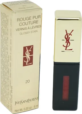 Produktbild von Yves Saint Laurent Rouge Pur Couture Vernis A Levres Glossy Stain Lipgloss 20 Rouge Enamel