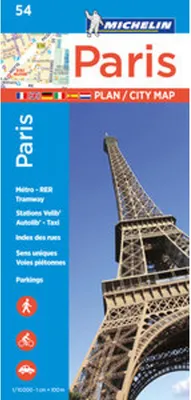 Immagine prodotto di Paris City Plan 54 – Lingua: Inglese