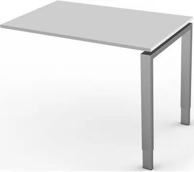 Produktbild von Anbautisch StageOne Form 5 BxT 100x60cm lichtgrau