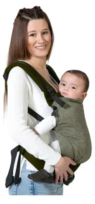 Produktbild von Atosa Mitwachsende Babytrage Grün Kinder Grün One Size