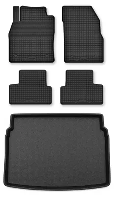 Immagine prodotto di Tappetini a vasca + bagagliaio per Opel Astra VI 2021- hatchback 5 pezzi
