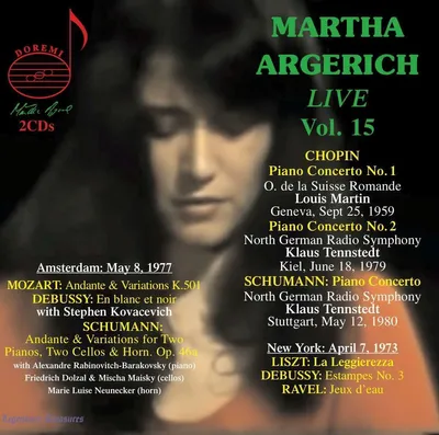 Obrázok produktu pre Various: Martha Argerich - Legendary Treasures Vol.15 - - (CD / M)
