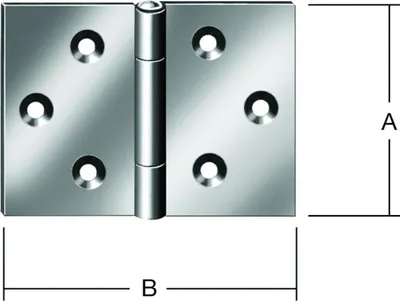 Produktbild von Vormann Scharniere breit 70 x 105 mm, Nr. 504070Z