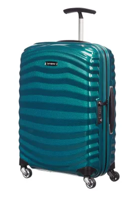 Produktbild von Samsonite Lite-Shock Spinner, Karre, Blau, Petrol Blue, Kabine, 4 Rad/Räder, Spinnrad