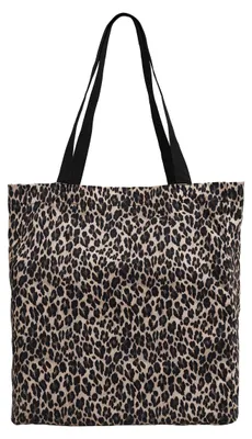 Obrázok produktu pre Nákupná taška z látky s leopardovým vzorom Ava, 35 × 39 cm