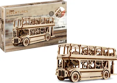 Produktbild von Revell Tiny Adventures London Bus, 216 Stück(e), Fahrzeuge, 12 Jahr(e)