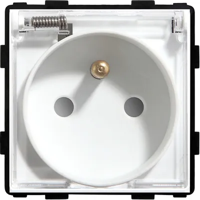 Produktbild von Steckdoseneinsatz für das Bad 230V weiß RTX SH