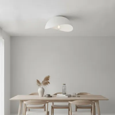 Productafbeelding van Plafondlamp Opsi wit Ø 30cm, AI-gegenereerde afbeelding