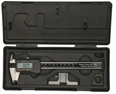 Obrázek produktu pro Gimex Elektronická posuvná měrka 150 mm s hloubkoměrem