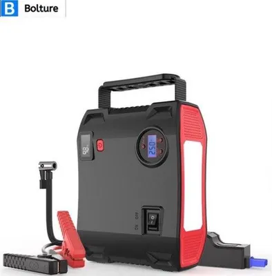 Obrázek produktu pro Startér do auta s kompresorem - 12V posilovač a čerpadlo na pneumatiky