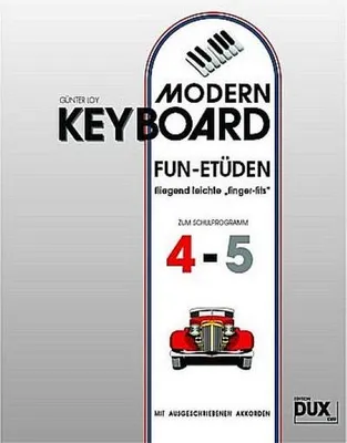 Produktbild von Modern Keyboard Fun-Etüdenzum Schulprogramm 4-5