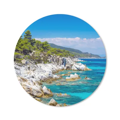 Produktbild von MuchoWow® Mauspad Mousepad Meer - Sommer - Tropisch 30x30 cm - Mousepads - Maus Mat - Pad - Mausunterlage - Tischunterlage - Schreibtischmatten