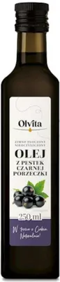 Zdjęcie produktu dla Olej z pestek czarnej porzeczki 250 ml - OLVITA OLVITA