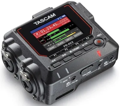 Zdjęcie produktu dla Profesjonalny 2-kanałowy rejestrator dźwięku Tascam FR-AV2