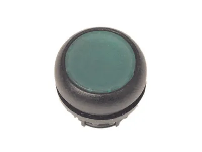 Zdjęcie produktu dla Eaton M22S-D-G, Przycisk, Czarny, Zielony, Plastik, IP66, IP67, IP69, 29,7 mm, 29 mm