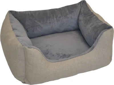 Produktbild von Hundebett / Katzenbett Gr. 60 x 48 cm , Fb. soft gray , Hundekorb / Katzenkorb