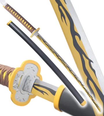 Produktbild von Anime Cosplay Katana Kaigaku Schwert Kimetsu No Yaiba Säbel Replikat