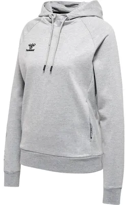 Produktbild von hummel Damen Kapuzenpullover hmlMove Grid Baumwolle Hoodie 214787 Grey Melange L